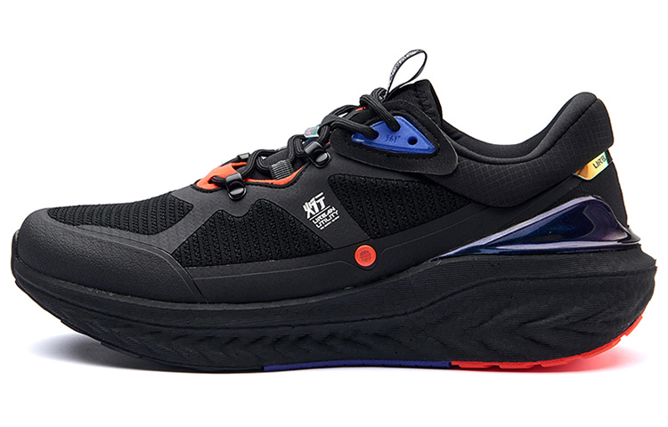 361° QU!KFOAM Low-Top Running Shoes Men's Obsidian Black