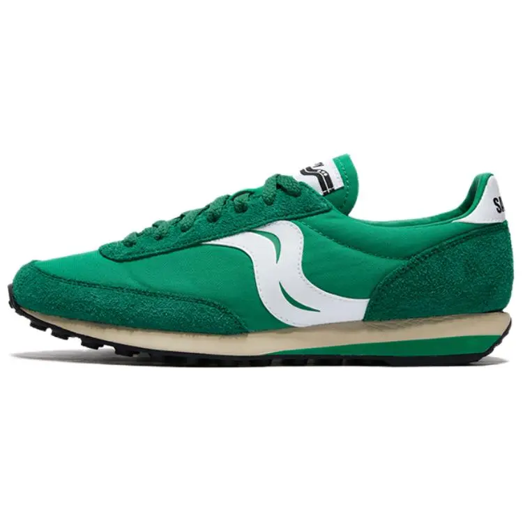 Saucony Trainer 80 Casual Shoes Unisex Green White
