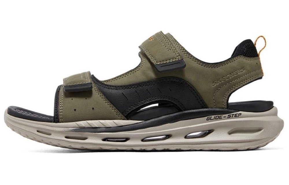 Skechers Beach Sandals Men's Green Gray