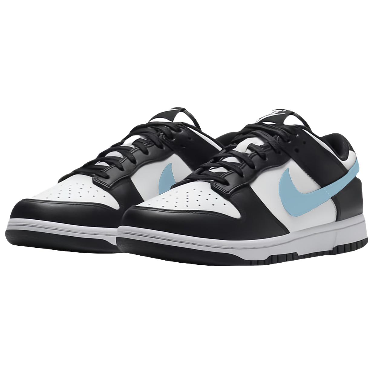 Nike Dunk Sea Salt Soda Anti Slip Wear Resistant Low Top Skateboard Shoes Women's Blue Black купить в интернет-магазине Yoocart с быстрой доставкой по России.
