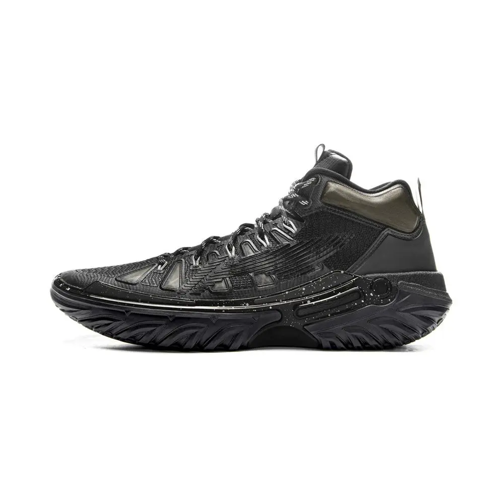 LINING Jie Ao 2High Basketball Shoes Men's High top Black