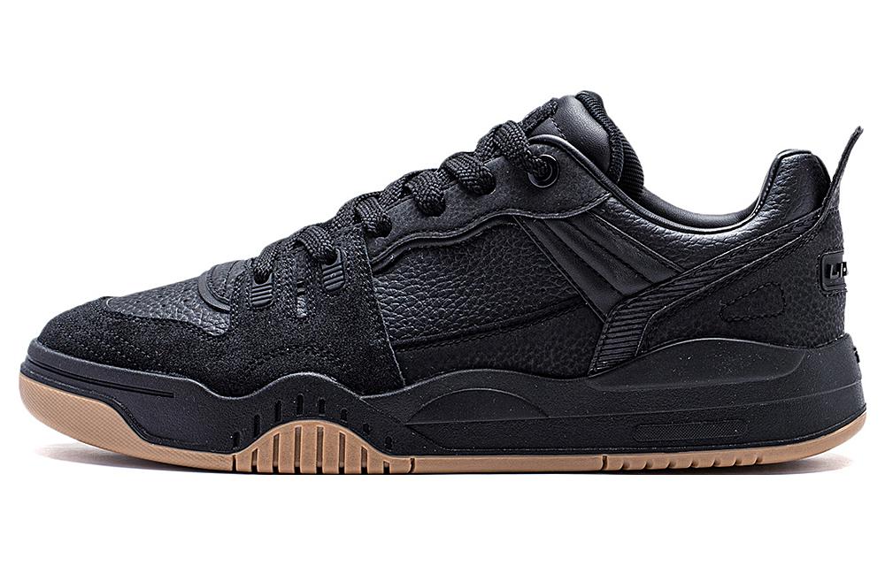 LiNing Jiang Yue Wear resistant And Lightweight Low Top Skateboard Shoes Men's Black