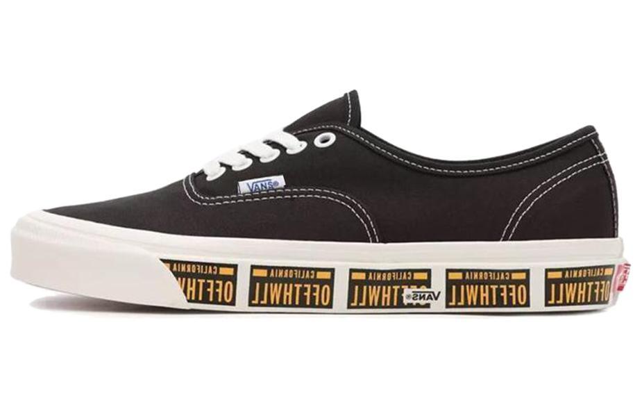 Vans Ua Authentic 44 Dx Anaheim Factory Vanity Plate Black