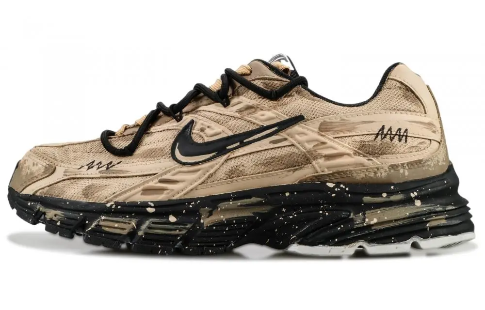 Nike Initiator Abrasion Resistant Low top Running Shoes Men's Brown