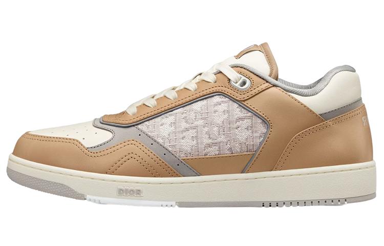DIOR B27 Low Top Beige Cream Calfskin