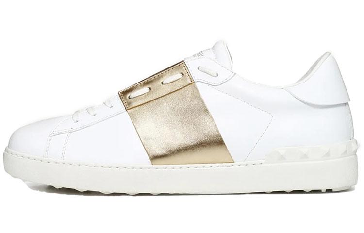 Valentino Open Sneaker 'Platinum Metallic Band'