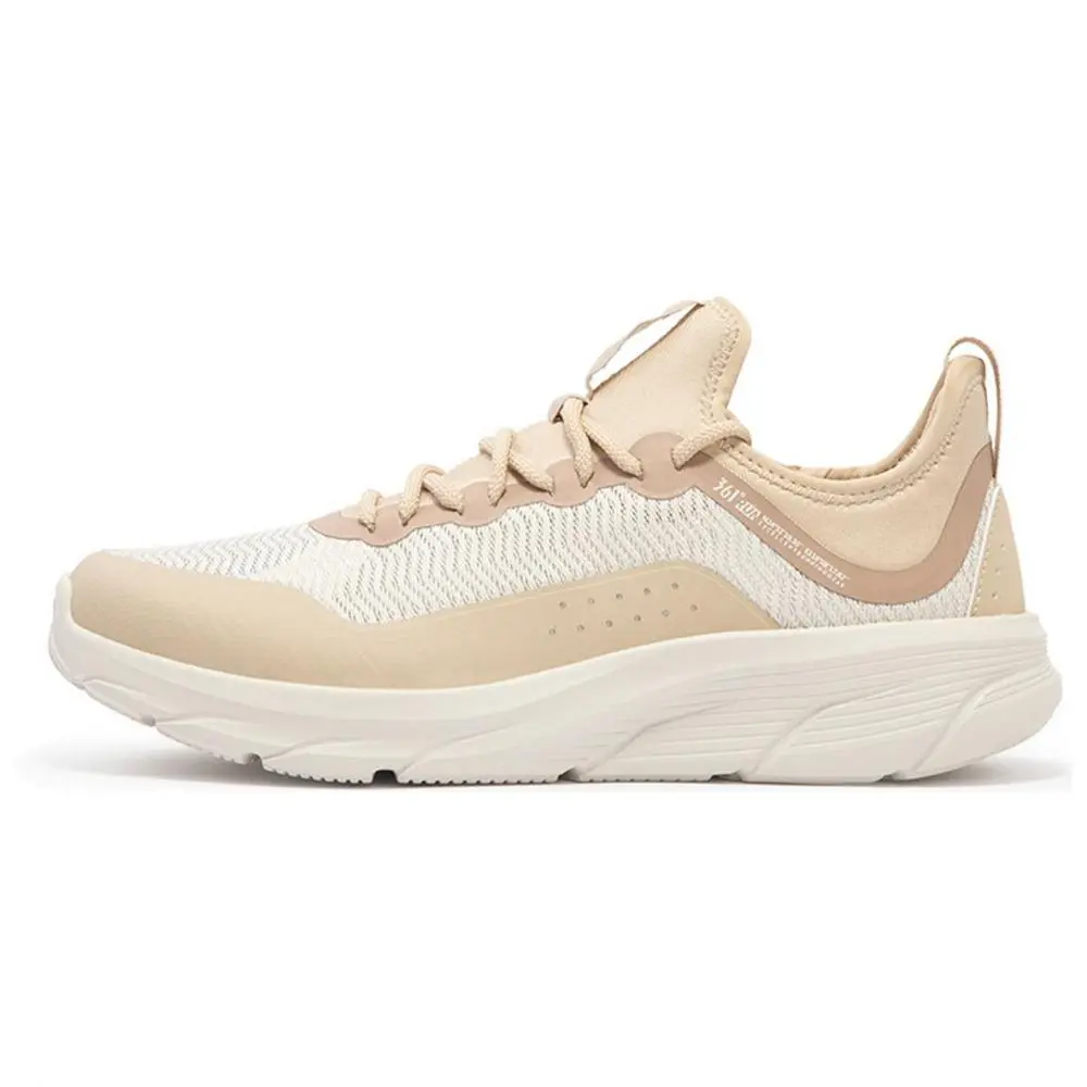 361° Slip Resistant Abrasion Resistant Low top Running Shoes Men's Beige