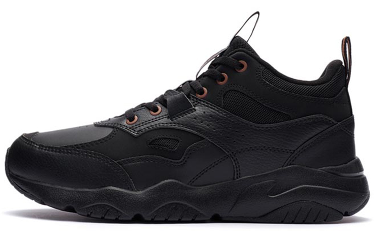 LiNing Breathable Mid Top Sports Casual Shoes Women's Black