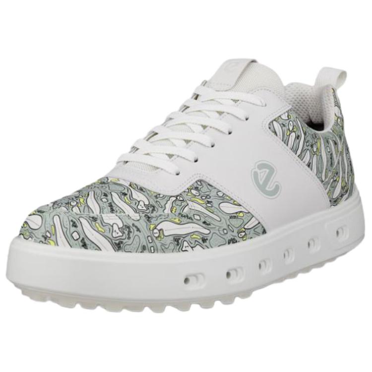 Ecco Golf Street 720 Gt Abrasion Resistant Low top Golf Shoes Men's White