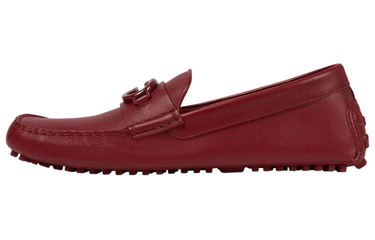 GUCCI Casual Shoes Men's Burgundy