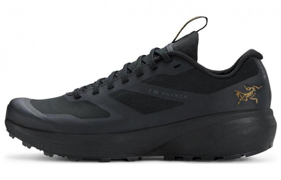 Arcteryx Norvan LD 3 Slip Resistant Low Top Trail Running Marathon Training Long Distance Running Shoes Unisex Black
