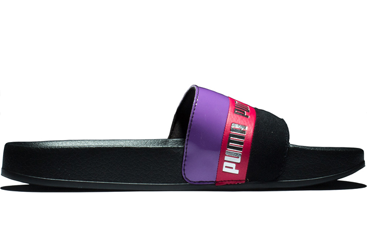 PUMA Damen Sandale Leadcat Remix Slide Black/Purple Women's купить в интернет-магазине Yoocart с быстрой доставкой по России.