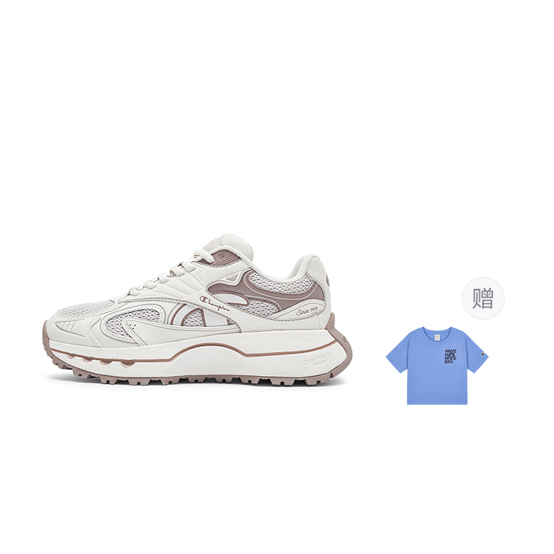Champion Low-Top Running Shoes Women's Float Gray / Cream White