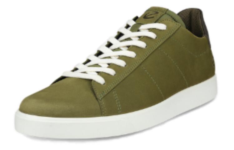 Ecco Low Top Skateboard Shoes Men's Green