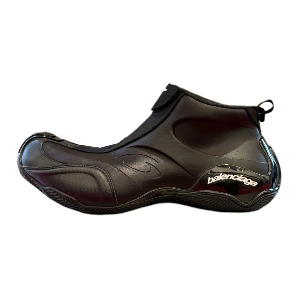 Balenciaga Basketball Shoes Mid Top Casual Shoes Men's Black