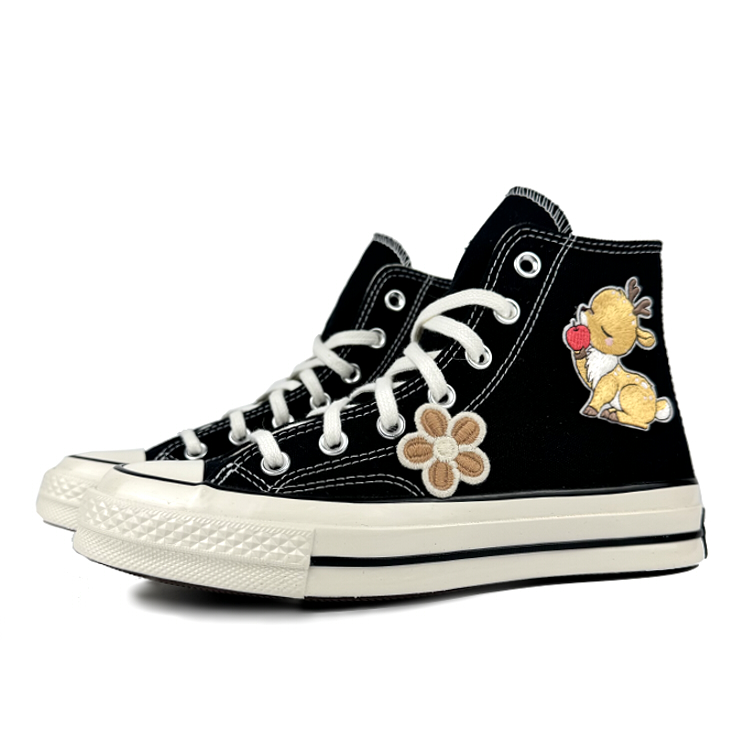 Converse Chuck 70 Wear-Resistant High-Top Canvas Shoes Unisex Black купить в интернет-магазине Yoocart с быстрой доставкой по России.
