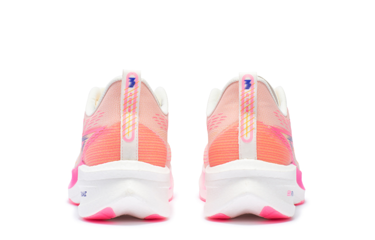 361° Fly Burn 1.5 Running Shoes Unisex Low Top Feather White/Fluorescent Blast Pink