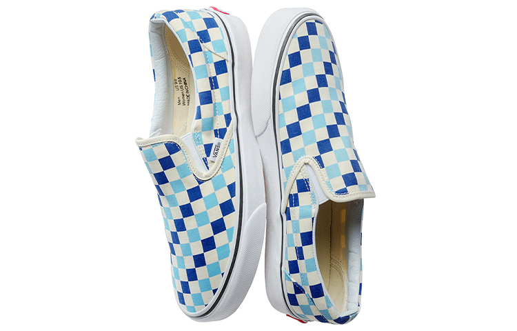 Vans Slip On Checkerboard Blue Topaz
