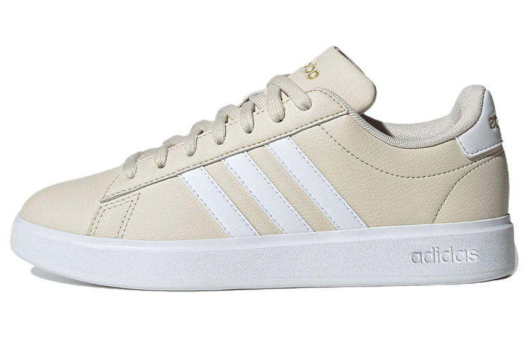 Adidas Grand Court 2.0 Alumina Cloud White Gold Metallic Women's