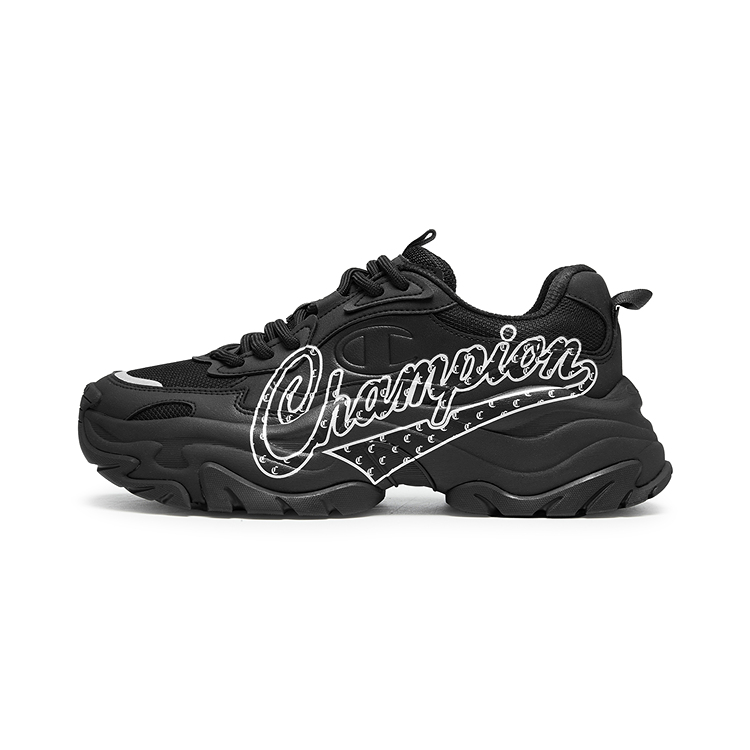 Champion Thousand Layer Shoes Low Top Chunky Sneakers Women's Black/Silver White купить в интернет-магазине Yoocart с быстрой доставкой по России.