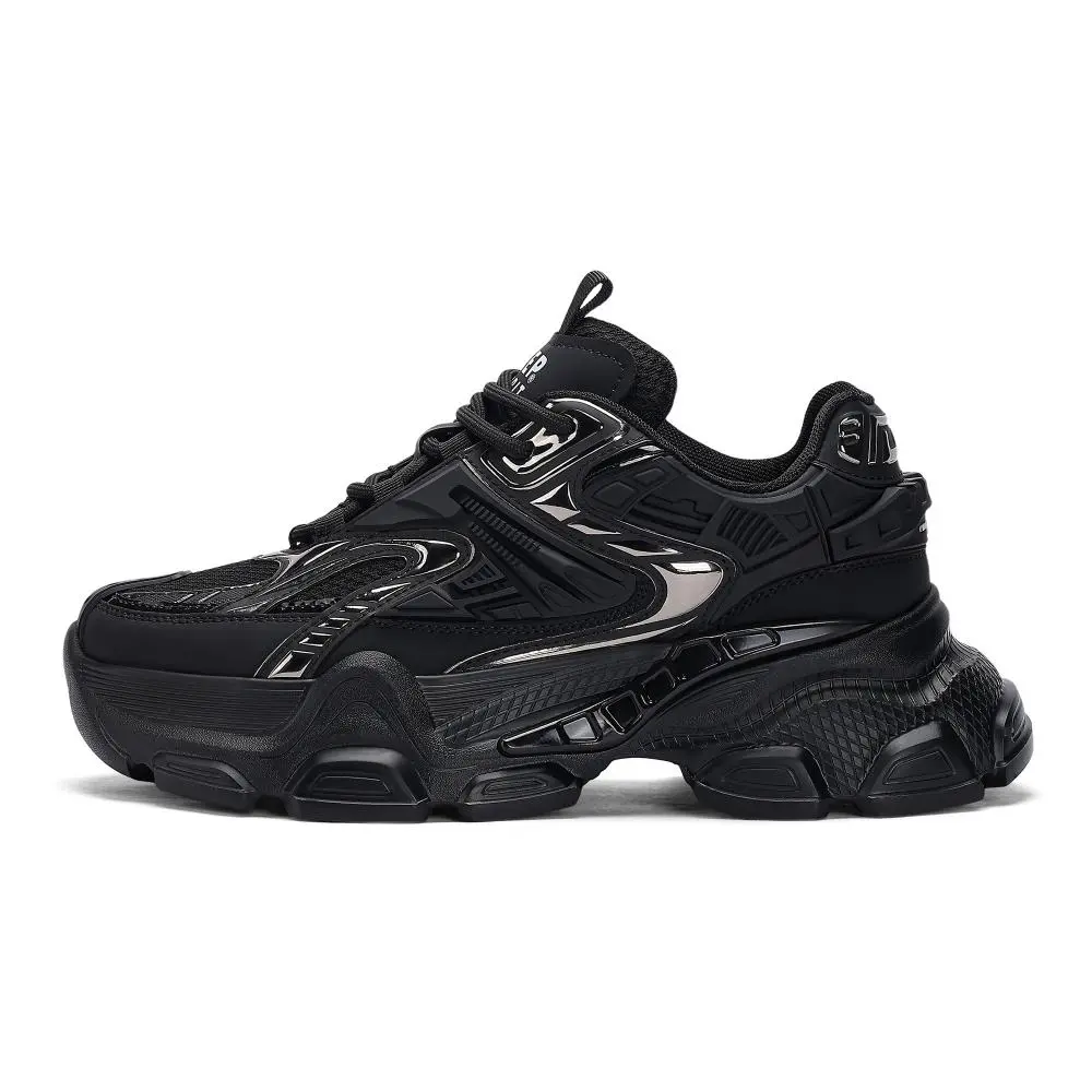 JEEP SPIRIT Abrasion Resistant, Breathable, Lightweight, Height Increasing Low top Chunky Sneakers Men's