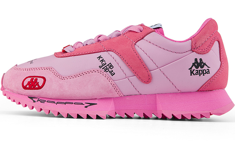 Kappa Anti Slip Wear Resistant Low Top Casual Shoes Women's Electric Pink