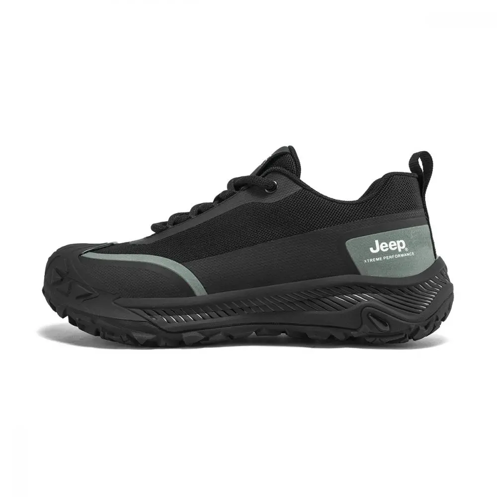 Jeep Cushioning Abrasion Resistant Breathable Lightweight Rebound Low Top Outdoor Shoes Men's