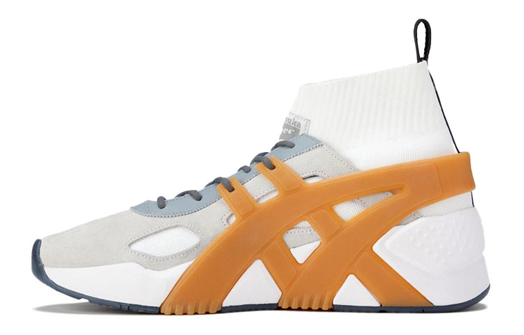 Onitsuka Tiger Big Logo Trainer 2.0 Sock 'White Grey Tan'