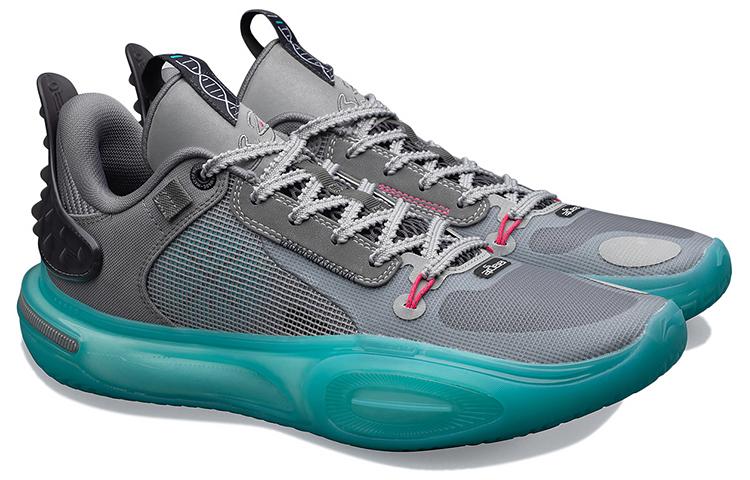 LiNing All City 11 TNS Team No Sleep Abrasion Resistant Breathable Coverage Low top Basketball Shoes Men's Snow Gray купить в интернет-магазине Yoocart с быстрой доставкой по России.