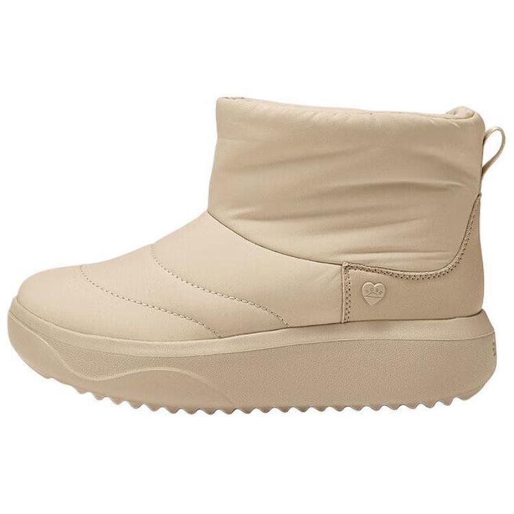 Skechers Bob's Warm Coverage Short Snow Boots Women's Beige
