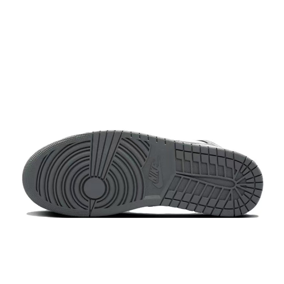 Jordan Air Jordan 1 Slip-Resistant Coverage Low-Top Vintage Basketball Shoes Unisex Black Gray купить в интернет-магазине Yoocart с быстрой доставкой по России.