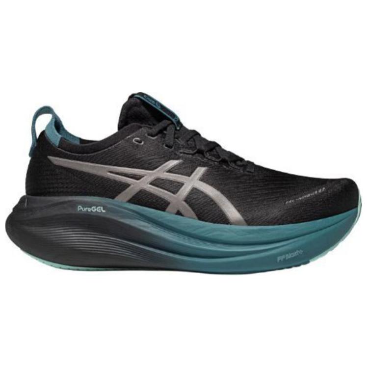 Asics GEL NIMBUS 27 Slip Resistant, Abrasion Resistant, Breathable Low Top Running Shoes Men's Black
