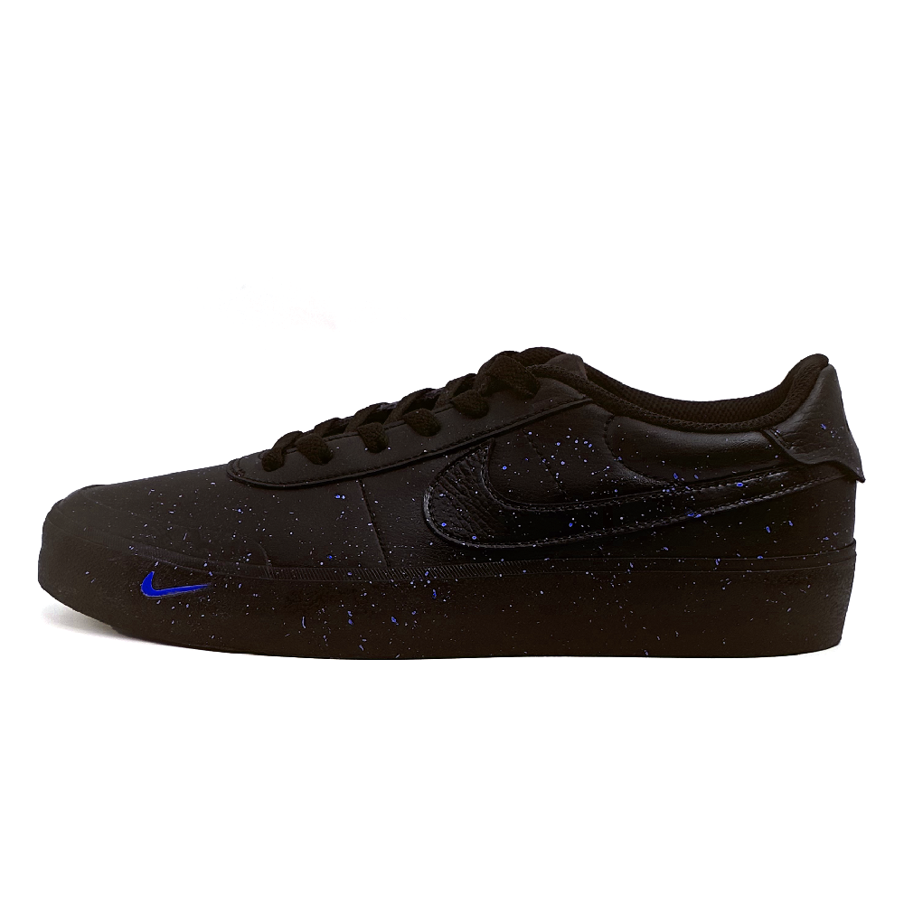 Nike Court Shot Low Top Skateboard Shoes Unisex Black Blue
