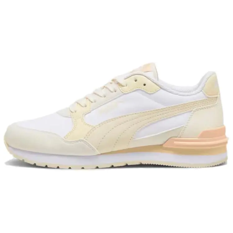PUMA St Runner Low top Casual Shoes Unisex Ecru Yellow