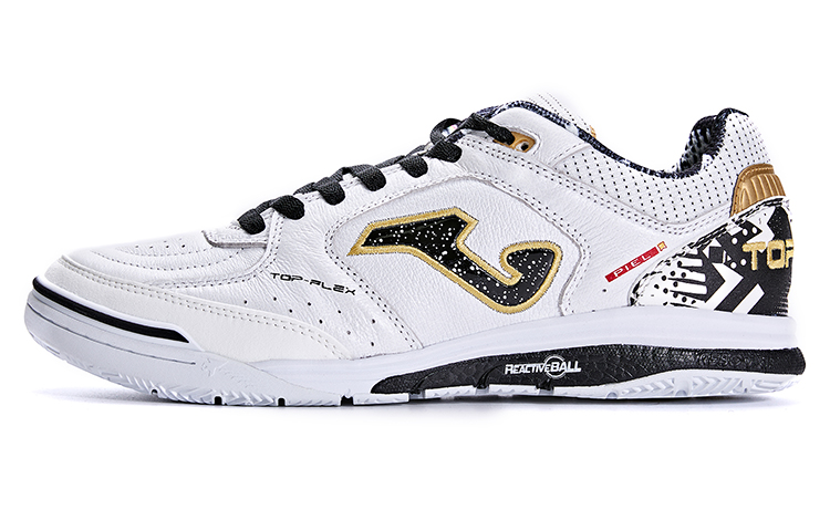 Joma Anti-Slip Wear-Resistant Soccer Shoes Men's White