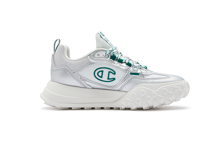 Champion Slip Resistant Abrasion Resistant Running Shoes Women's Silver