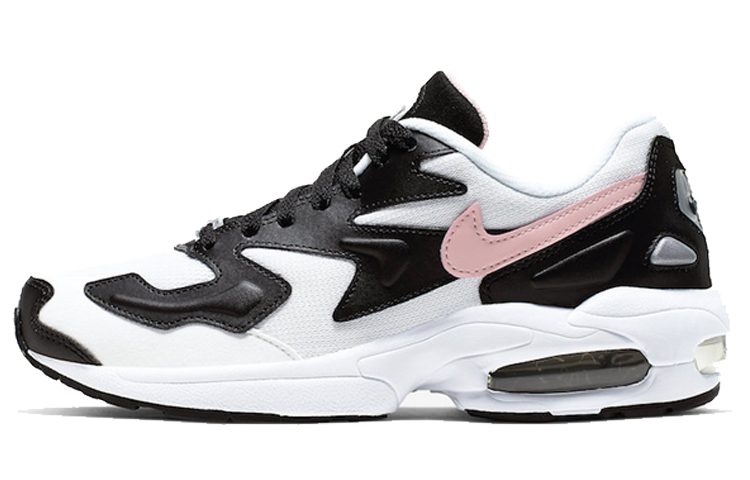 Nike Air Max2 Light White Bleached Coral Black Women's