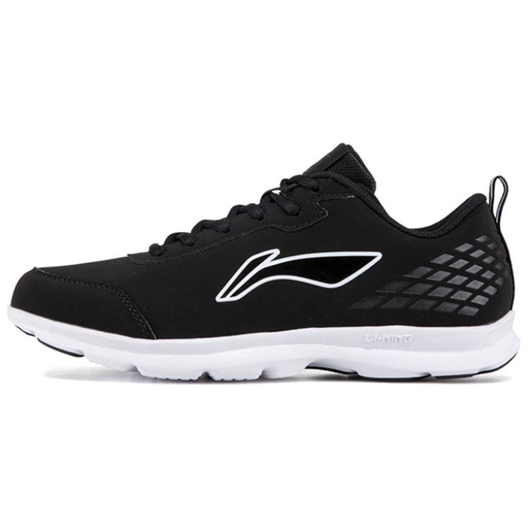 LiNing Low Top Running Shoes Unisex Black White