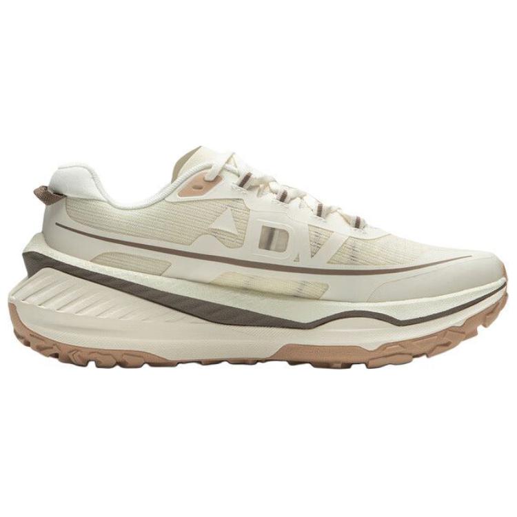 LiNing Dilu Cushioning Anti-Slip And Wear-Resistant Rebound Low-Top Trail Running Running Shoes Women's Ecru купить в интернет-магазине Yoocart с быстрой доставкой по России.
