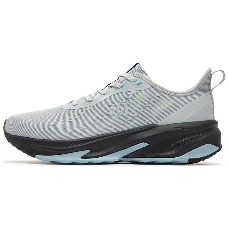 361° Wear-Resistant Low-Top Casual Running Shoes Men's Blue Gray