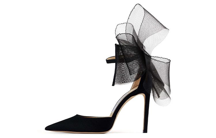 Jimmy Choo Averly 100mm Asymmetric Pumps