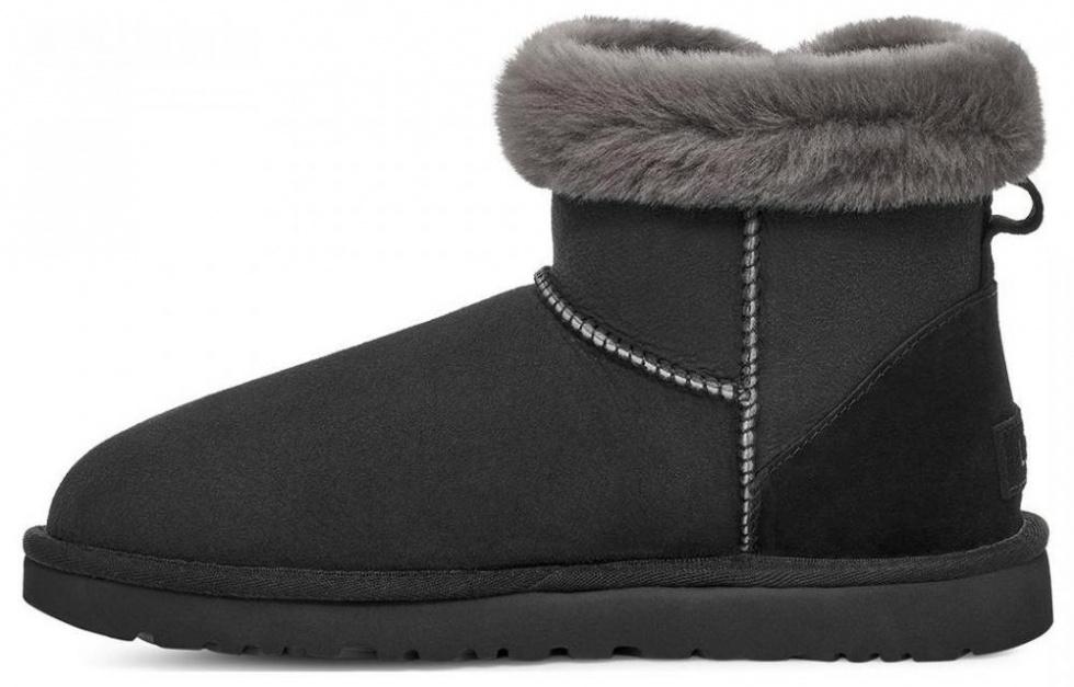 UGG Classic Heritage Fluff 'Black' Women's