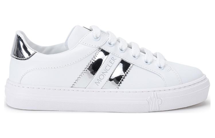 Moncler Low top Stylish Skateboarding Shoes Women's White