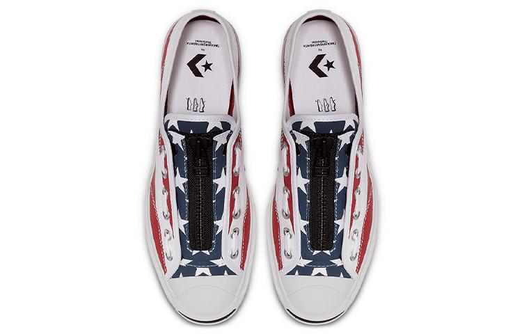 Converse Jack Purcell Zip Ox TakahiroMiyashita TheSoloist White Red купить в интернет-магазине Yoocart с быстрой доставкой по России.