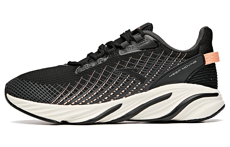 Anta Running Collection Low-Top Running Shoes Women's Black Red White