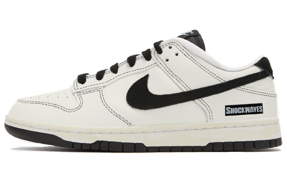 Nike Dunk Anti-Slip Wear-Resistant Low-Top Skateboard Shoes Men's Ecru