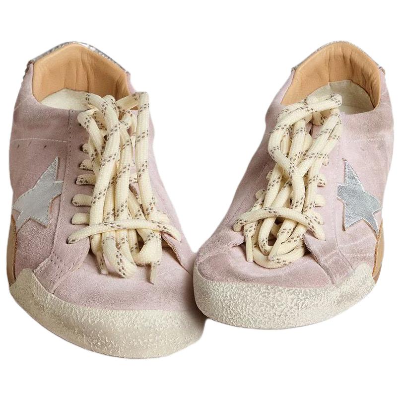 Golden Goose True Star Low top Casual Shoes Women's Pink купить в интернет-магазине Yoocart с быстрой доставкой по России.