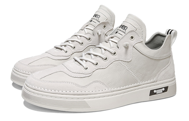 Jeep Anti-Slip And Wear-Resistant Breathable Low-Top Skateboard Shoes Sand