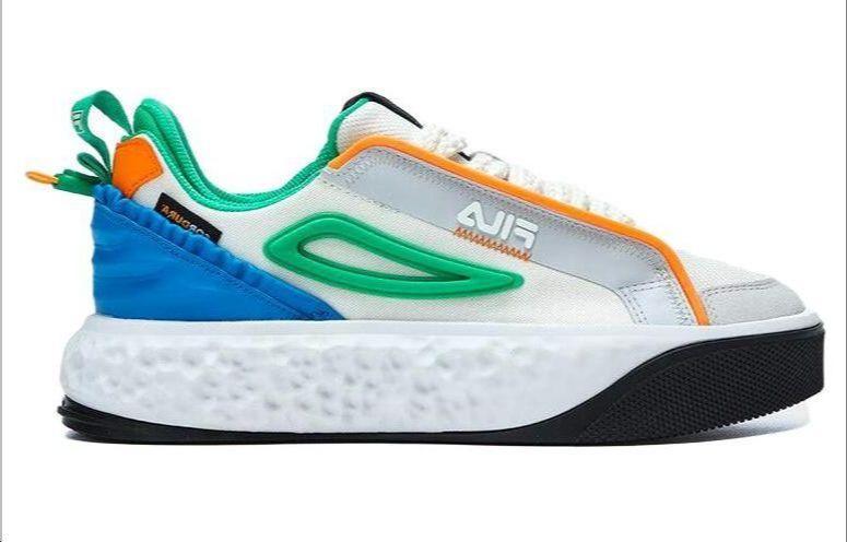 FILA VIVA Abrasion Resistant Low Top Skateboard Shoes Women's White Green Blue купить в интернет-магазине Yoocart с быстрой доставкой по России.