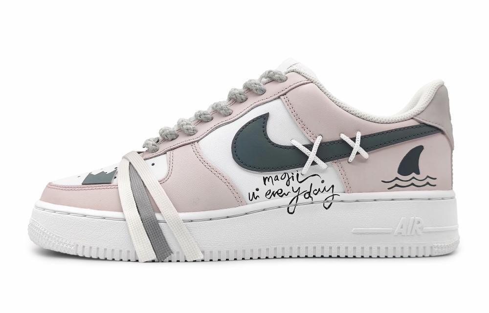 Nike Air Force 1 Low Low-Top Skateboard Shoes GS Pink